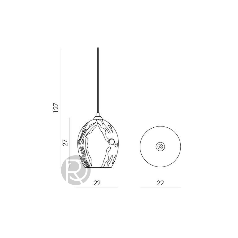 SPACE Pendant light