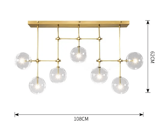 Linear Chandelier