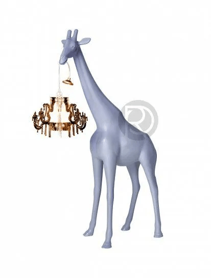 Floor lamp GIRAFFE IN LOVE by Qeeboo