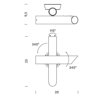 Faaz Wall lamp