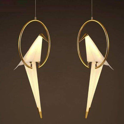 Wall lamp Origami Bird Perch