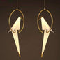 Wall lamp Origami Bird Perch