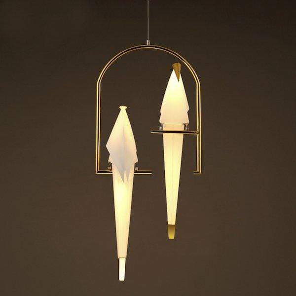 Wall lamp Origami Bird Perch